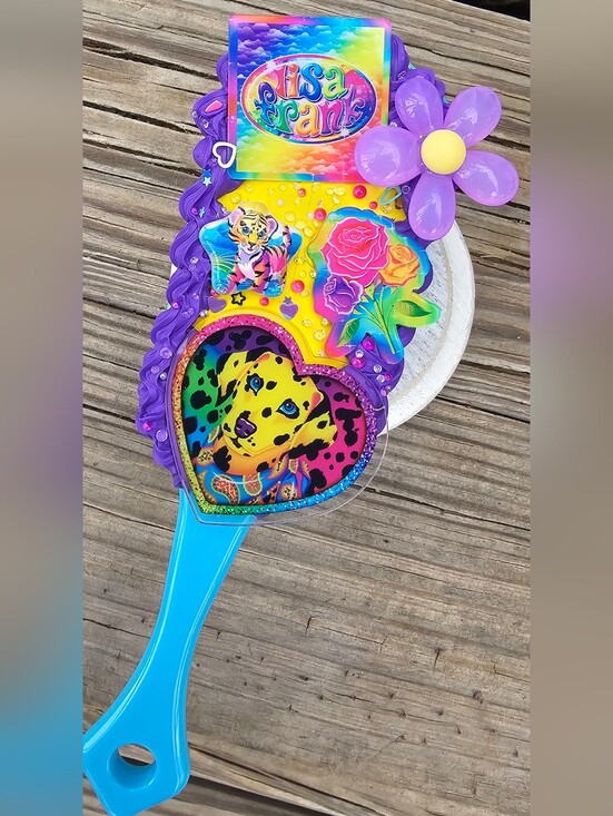 Lisa Frank Accessories - Lisa Frank Custom Hairbrush